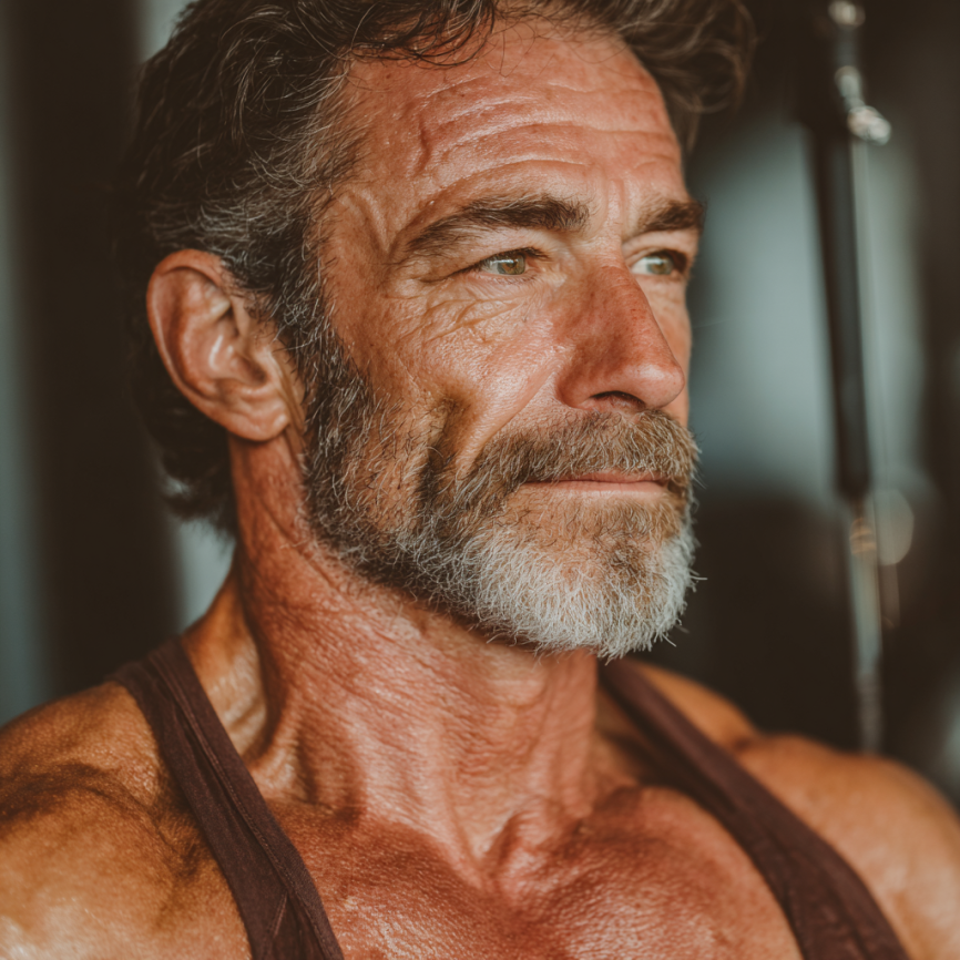 Активні люди поважного віку займаються фітнесом